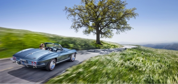 Photograph Bill Cash Corvette on One Eyeland